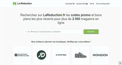 Desktop Screenshot of lareduction.fr